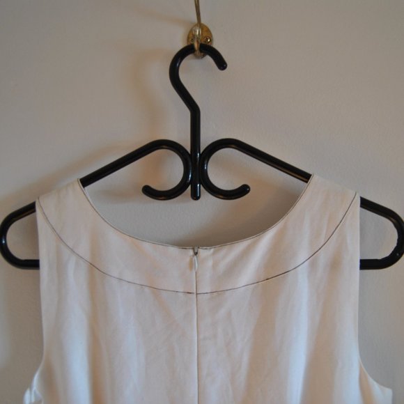 🇨🇦 NWOT Lynn Cantin White Linen Dress - Size 8 - Picture 7 of 8